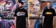 STREET ART FIGHTER SPECIAL T-SHIRTS COLLECTION(左：リュウ／右：ルーク)