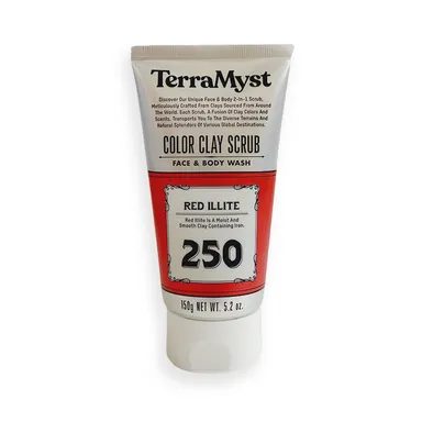 COLOR CLAY SCRUB250(レッドイライト) パッケージ