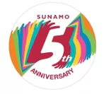 SUNAMO5周年ロゴ
