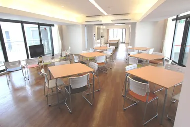 各フロアに設置されたコモンルーム