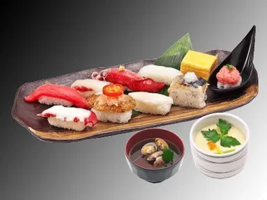 新緑の旬盛りランチ1280円(税込1,408円)