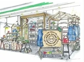 WORK HANDS店頭イメージ図