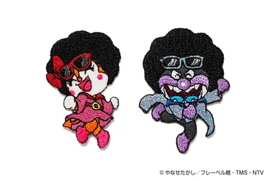 ワッペンセット ばいきんまん＆ドキンちゃん　価格：1,320円　店舗：バタコさんの手づくりハウス