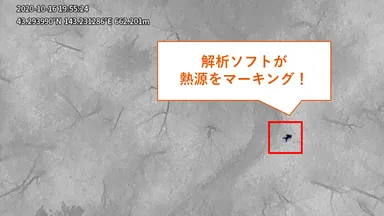 熱源マーキング