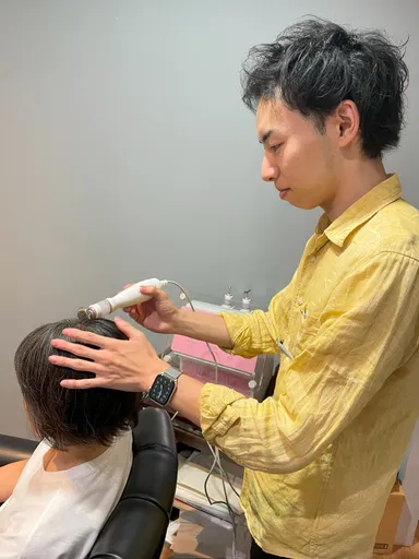 頭皮チェック