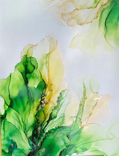 「木漏れ日」震災後古賀市に移住、古賀海岸での風と新緑をイメージ