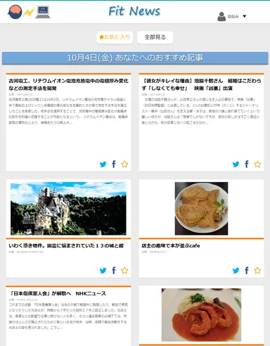 『Fit News』TOPページ2