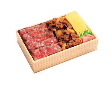 【ノダニク】「A5等級博多和牛赤身ステーキ重」