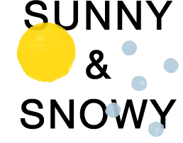 「SUNNY＆SNOWY」ブランドロゴ