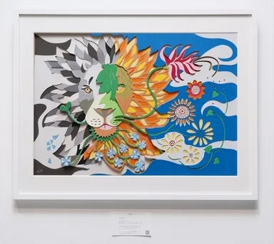 2012年彫紙アート展　最優秀賞作品