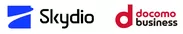 Skydioとdocomo businessロゴ