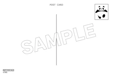 入場者特典：限定デザインポストカード(裏)