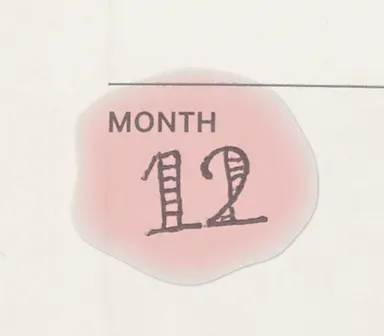 文字の上から貼れる