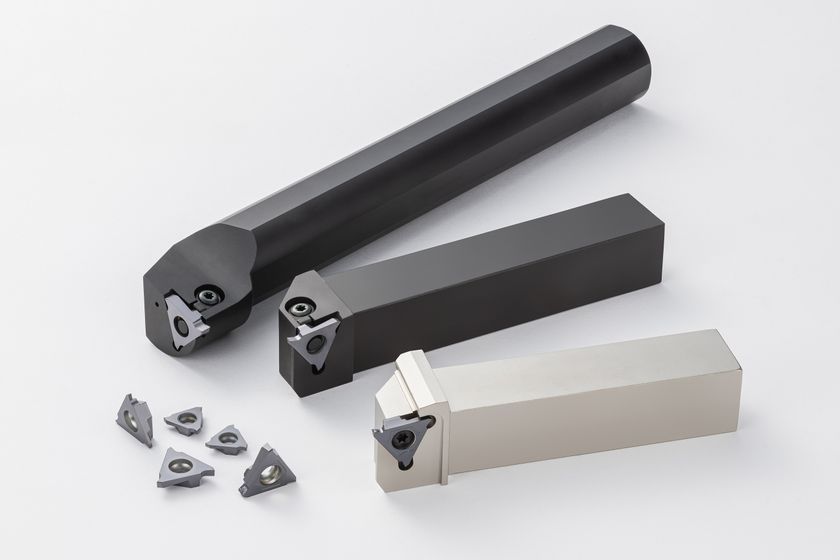 浅溝入れ加工用工具GBAに新ラインアップ
新PVDコーティング材種「PR20シリーズ」を発売