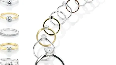 「デザイン制限なし」鍛造の婚約指輪