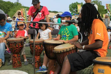 ジャンベ体験(1)