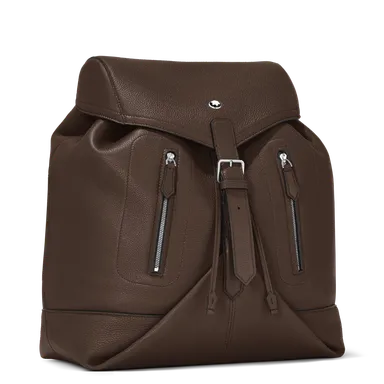 モンブラン ソフトグレイン バックパック(エボニー)　381,700円(税込)　銀座本店限定