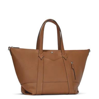 モンブラン ソフトグレイン ダッフルバッグ(キャラメル)　381,700円(税込)　銀座本店限定