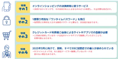 本人認証サービスの特徴