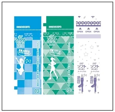 『アクティブタンポン』　個包装デザイン