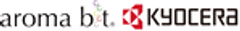 株式会社アロマビット、京セラ株式会社のロゴ