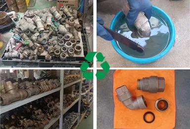 仮設給排水エコリサイクル工法