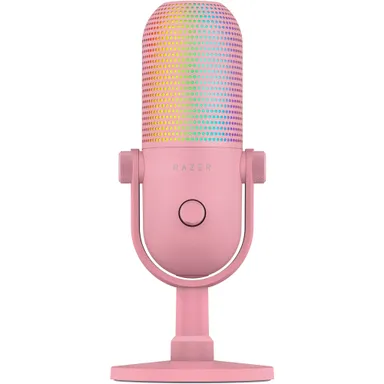 Razer Seiren V3 Chroma (Quartz Pink) - 製品画像