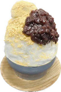 きなことミルクの金時氷