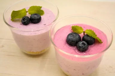 ブルーベリームースケーキ