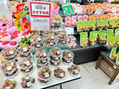 デパート及びスーパーマーケットの計5店舗15箇所、合計4トンの台湾ライチ「玉荷包」の試食会を開催　2