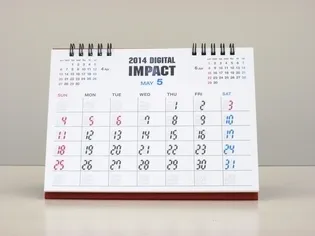 卓上 デジタル・インパクト 5月