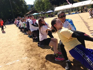 地元体育祭にチームコグウェイとして参加