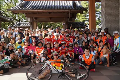 出発前の集合写真