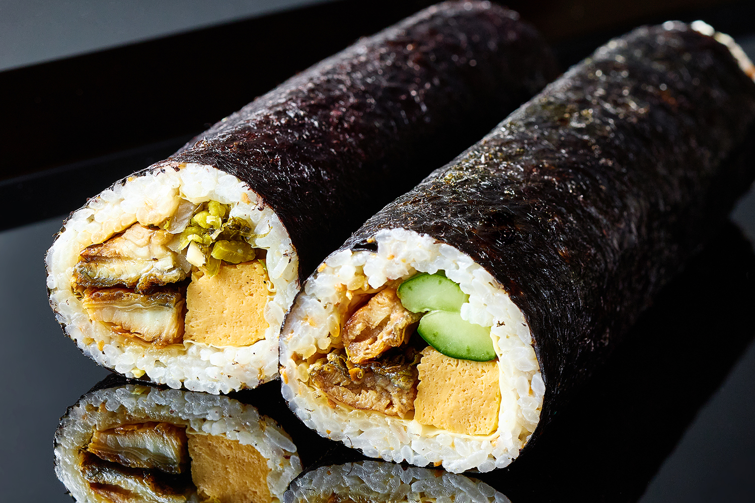 鰻、鮑、鮎　夏の美味を炊き込み御飯、巻寿司に仕立てた
「京都吉兆　夏の御飯シリーズ」 – Net24