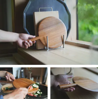 さっと取り出して使える、便利なハンドル