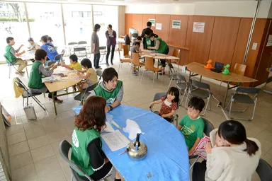 マンション共用部でワークショップなどのイベントを開催