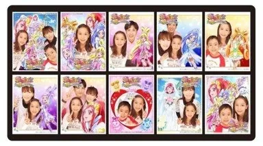 「映画ドキドキ！プリキュア」プリントシール機撮影例