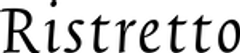 Ristretto株式会社のロゴ