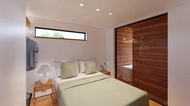 グランピングタイプ　ベッドルームイメージ