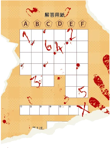 被害者が残してくれた謎