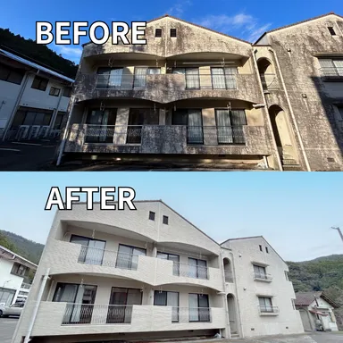 SKAT工法のBEFORE／AFTER