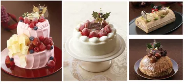 ホールクリスマスケーキ 4種