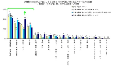 富裕層の増税前の駆け込み消費意向