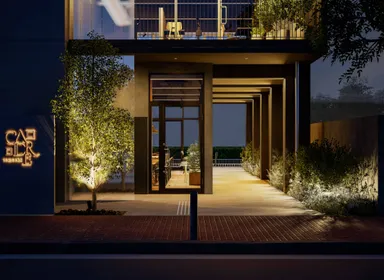 アプローチパース正面