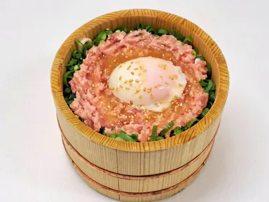 塩ダレねぎとろ丼セット