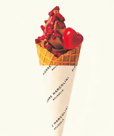 【ピエール マルコリーニ】ソフトクリーム フランボワーズ