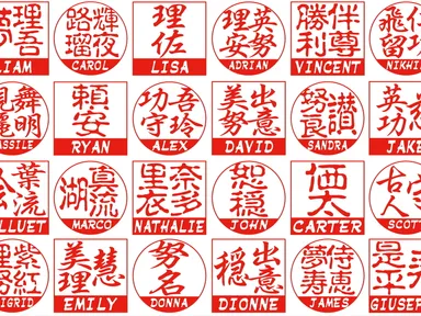 外国人ハンコ注文が2千点