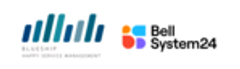 株式会社Blueship、株式会社ベルシステム24のロゴ