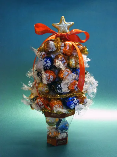 リンドール50個のクリスマスツリー