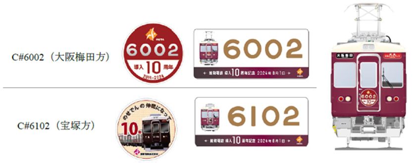 能勢電鉄6002編成が導入10周年を迎えます
～記念ヘッドマークの掲出や
Nゲージ鉄道模型《完成品モデル》を発売します～